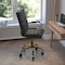 Flash Furniture Black LeatherSoft Roller Wheel Executive Chair GO-2286M-BK-GLD-RLB-GG - alternate 4